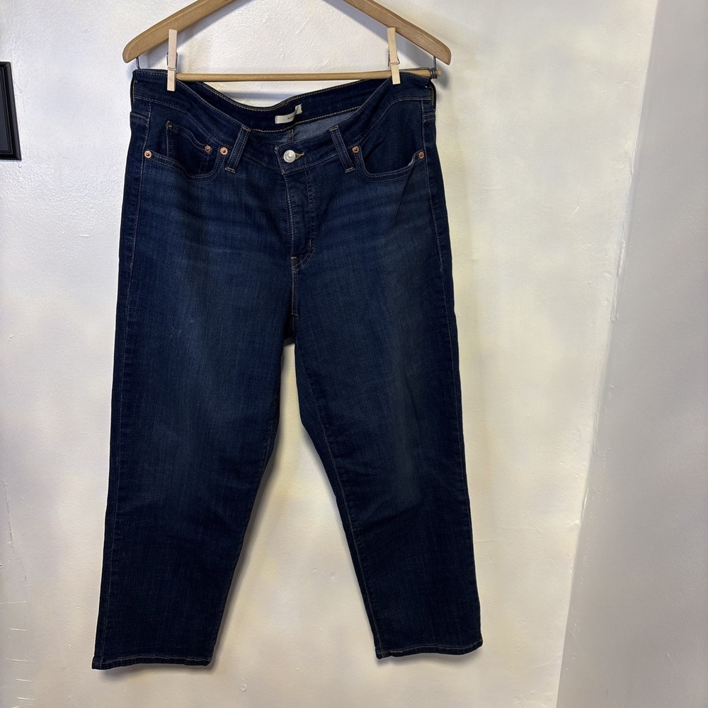 Levi's Boyfriend Jeans‎ dark  Wash 36 Relaxed Fit